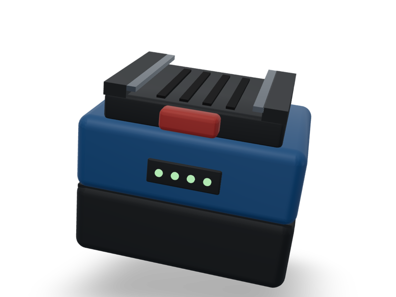 Batteri, AMPShare 18 V 4,0 Ah, Bosch