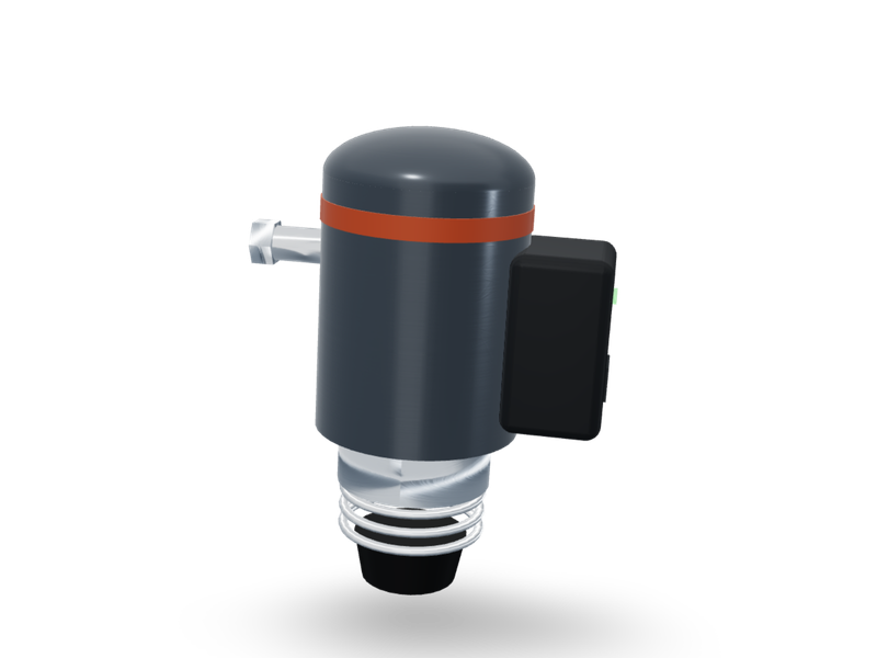 Batteripumpe, for trykksprøyte, Mesto