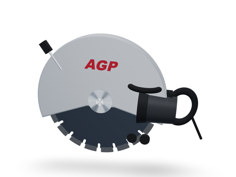 Håndkapper, elektrisk, Ø406 mm, AGP